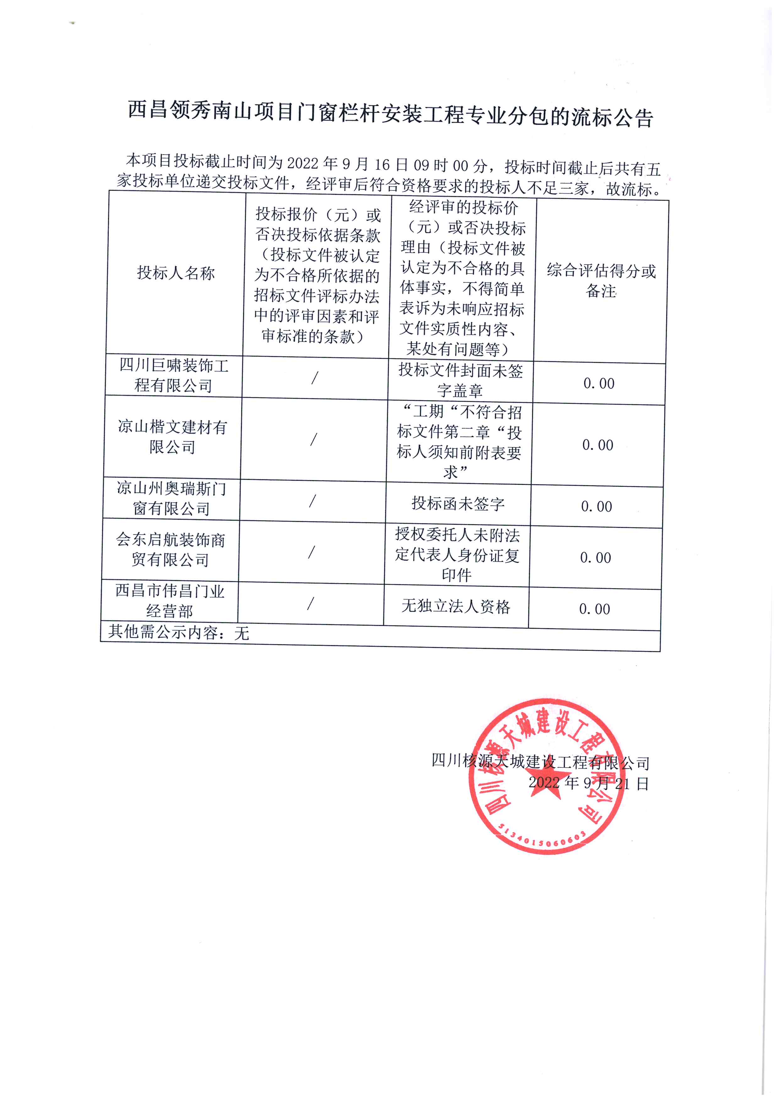 流标公告--西昌领秀南山项目门窗栏杆安装工程专业分包.jpg